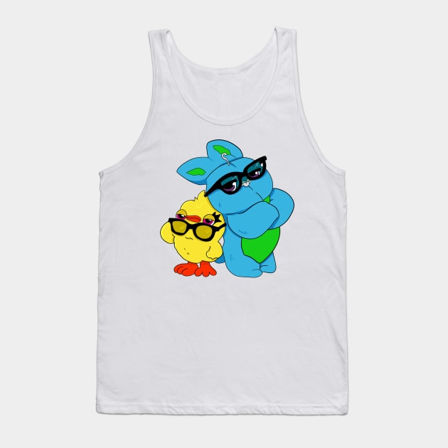 Chicky fanart, cartoon bunny, cartoon characters animals Tank Top by PrimeStore